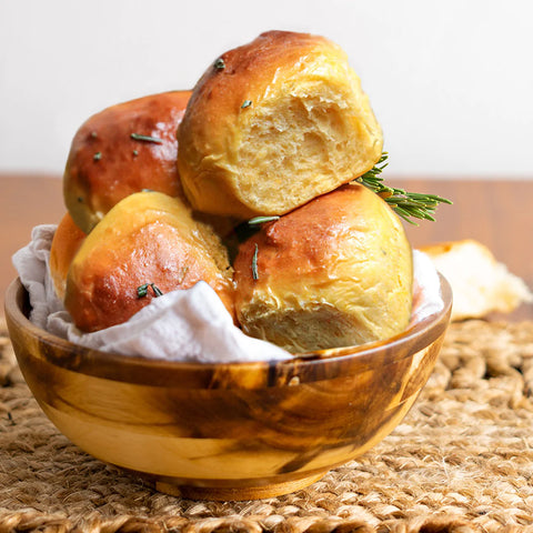 Soft Rosemary Rolls
