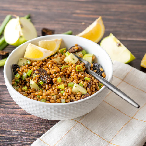 Wheat Berry Salad with Figs & Lemon-Tarragon Vinaigrette