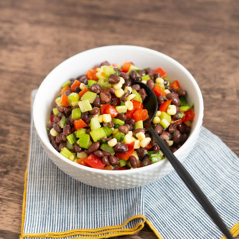 Sweet & Spicy Black Bean & Corn Salad