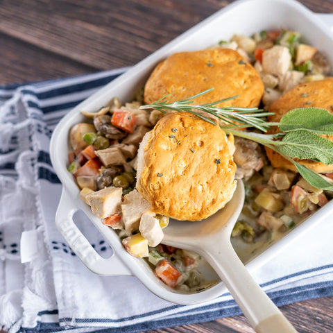 **FLASH SALE** Turkey Pot Pie with Sage Biscuit